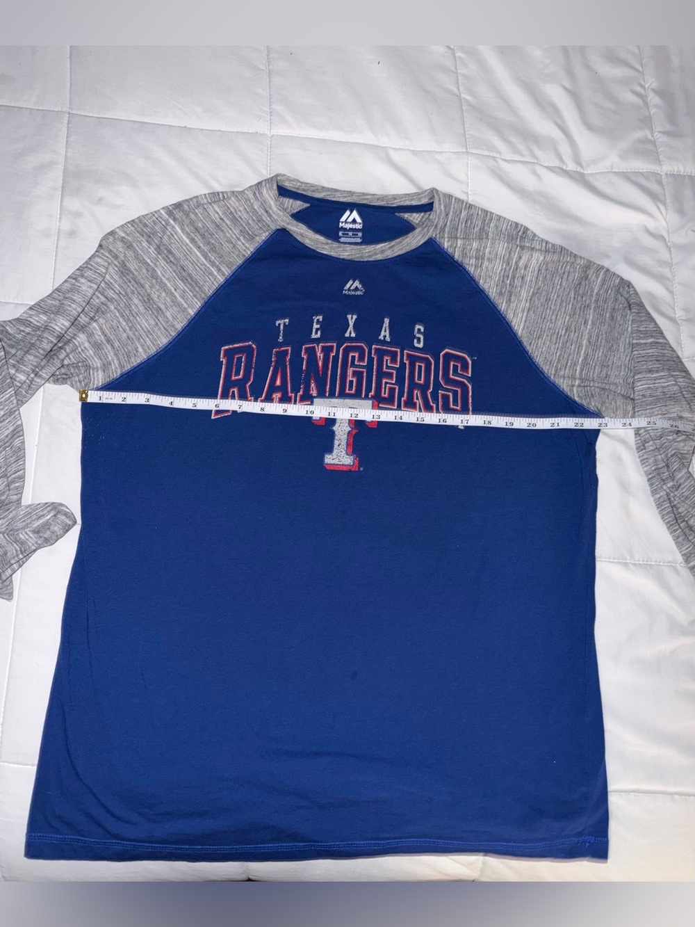 Texas Rangers Raglan T Shirt - XL - Picture 6 of 7
